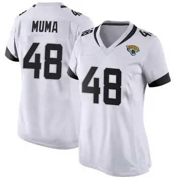 Top-selling Item] Chad Muma 48 Jacksonville Jaguars White Vapor Limited 3D  Unisex Jersey