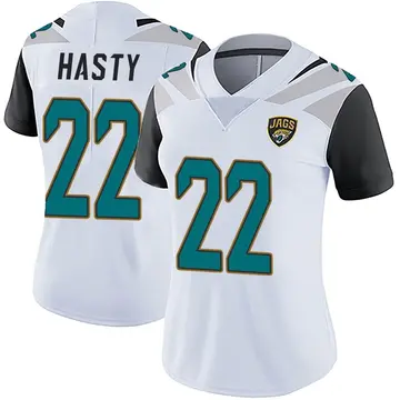 Men's Nike JaMycal Hasty Teal Jacksonville Jaguars Game Player Jersey Size: 3XL