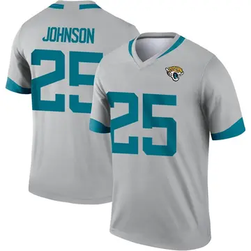 D'Ernest Johnson Jacksonville Jaguars Nike Game Jersey - Teal