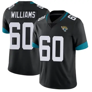 Men's Nike Darryl Williams Teal Jacksonville Jaguars Game Player Jersey Size: Large