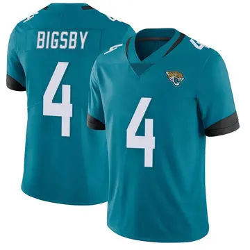 Men's Nike Travis Etienne Teal Jacksonville Jaguars Vapor F.U.S.E. Limited Jersey Size: Small